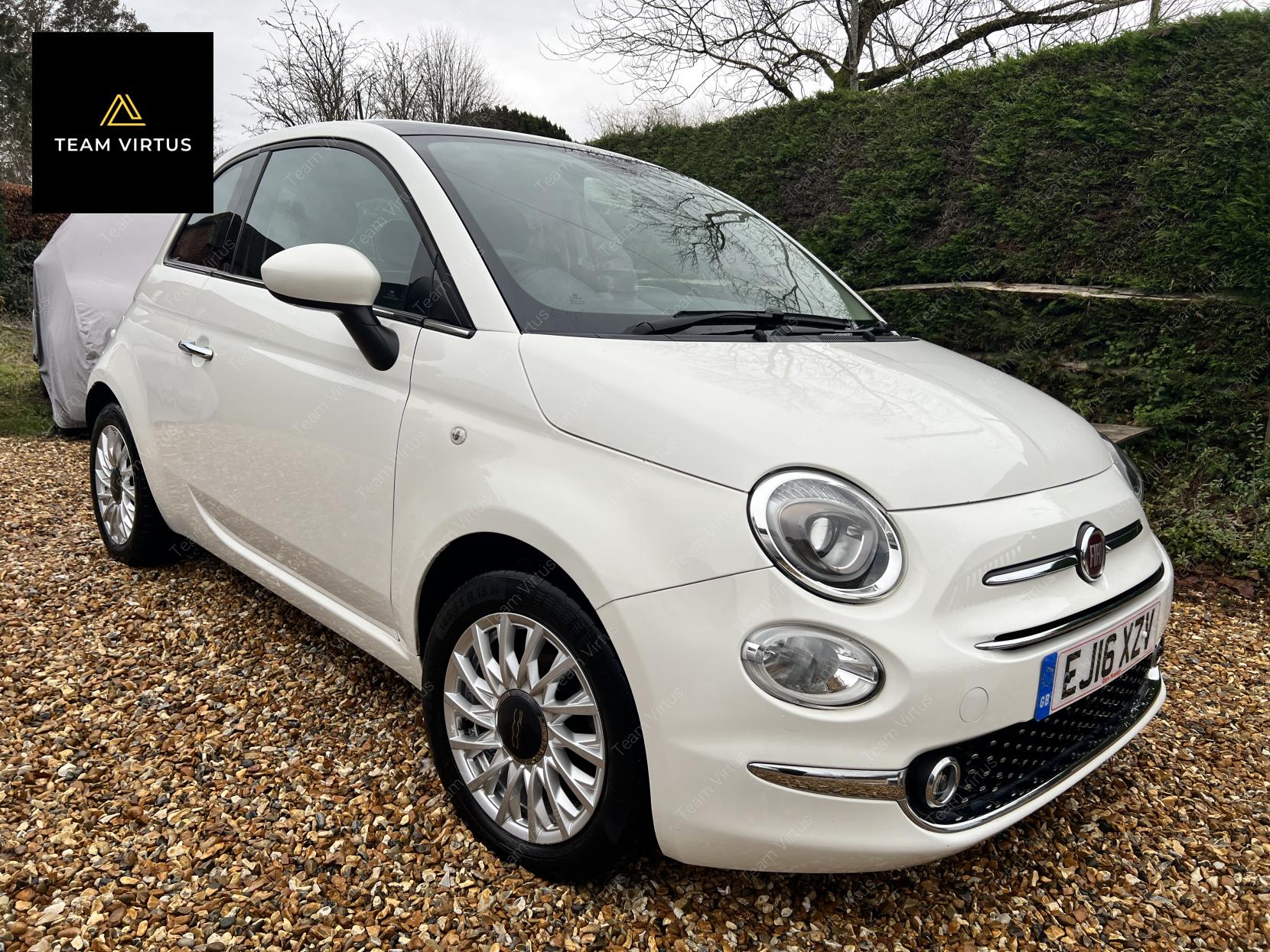 Fiat 500 1.2 Lounge Hatchback 3dr Petrol Manual Euro 6 (s/s) (69 bhp) - Fiat  - Used Cars in West Sussex - Team Virtus - Handpicked Used Cars in West  Sussex