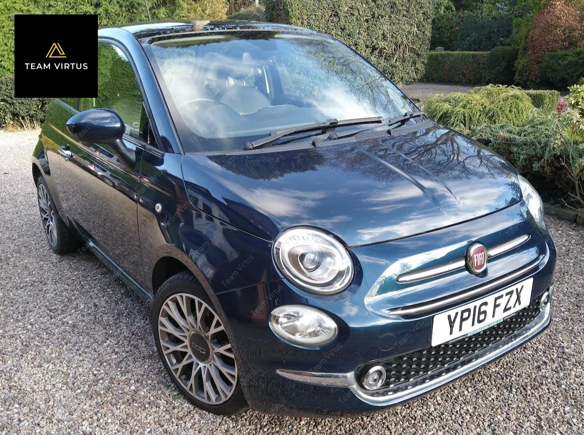 Fiat 500 1.2 Lounge Hatchback 3dr Petrol Manual Euro 6 (s/s) (69 bhp)